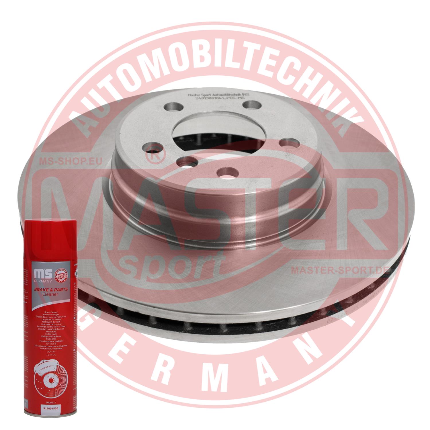MASTER-SPORT GERMANY 24013001841-PCS-MSP PROMO Δισκόπλακα μπροστινός άξονας for LAND ROVER